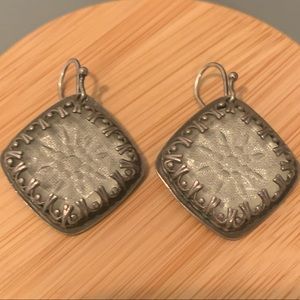 Vintage Anthropologie Sterling Silver Earrings